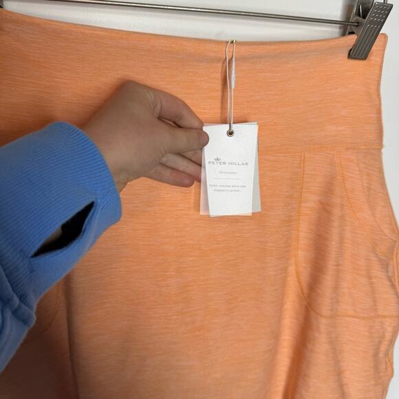 NWT Peter Millar Performance Stretch Convertible Swing Skort Skirt Orange Small - Picture 3 of 7